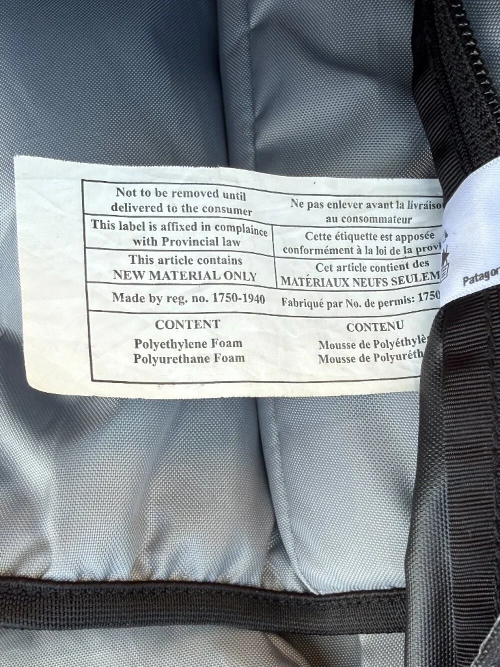 Patagonia Fuego Pack 32L Backpack – Black - Picture 9 of 10